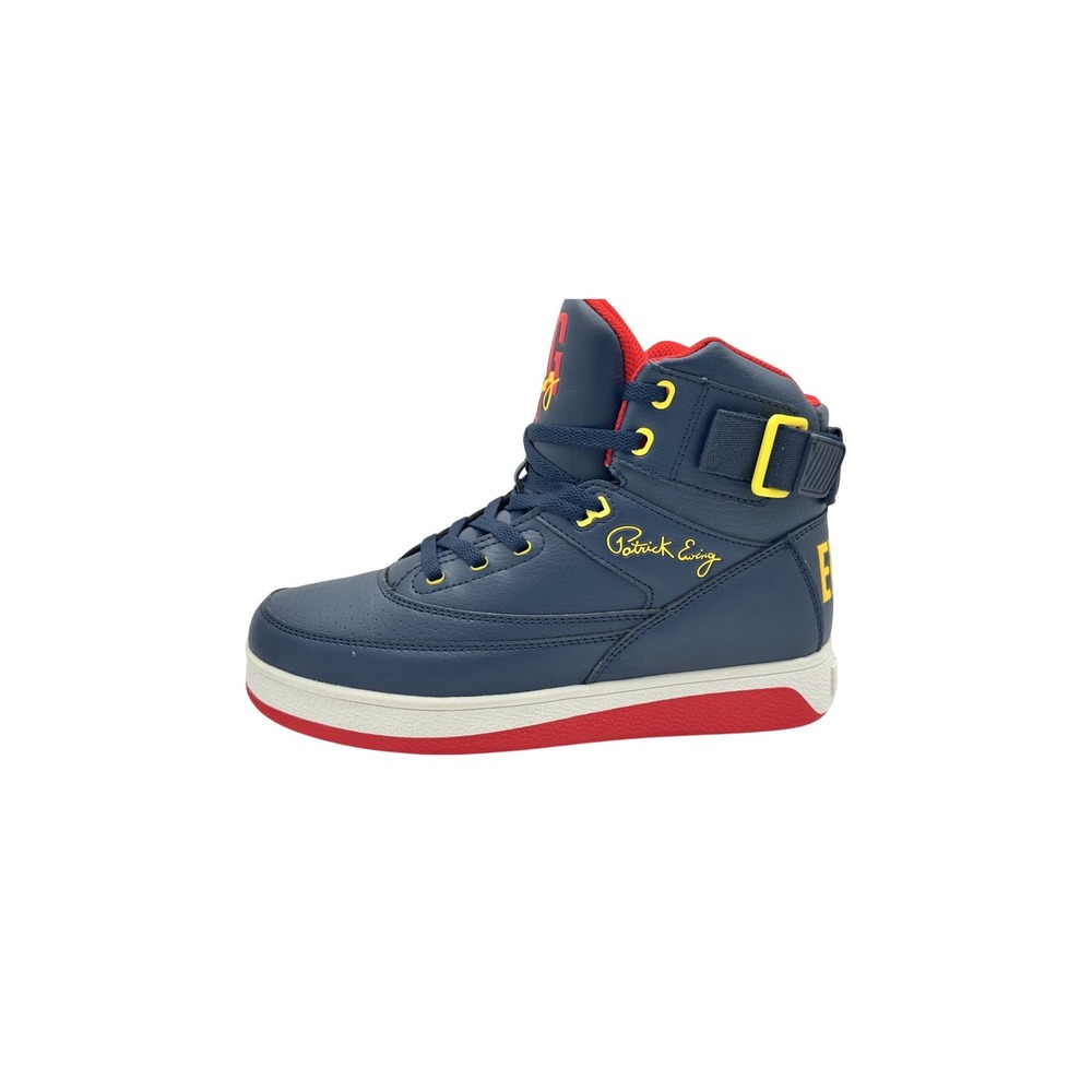 Size 9W- Patrick Ewing 33 Orion Strap Women's Basket Ball Sneakers Navy